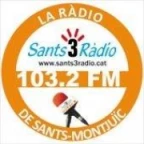 logo Sants 3 Ràdio
